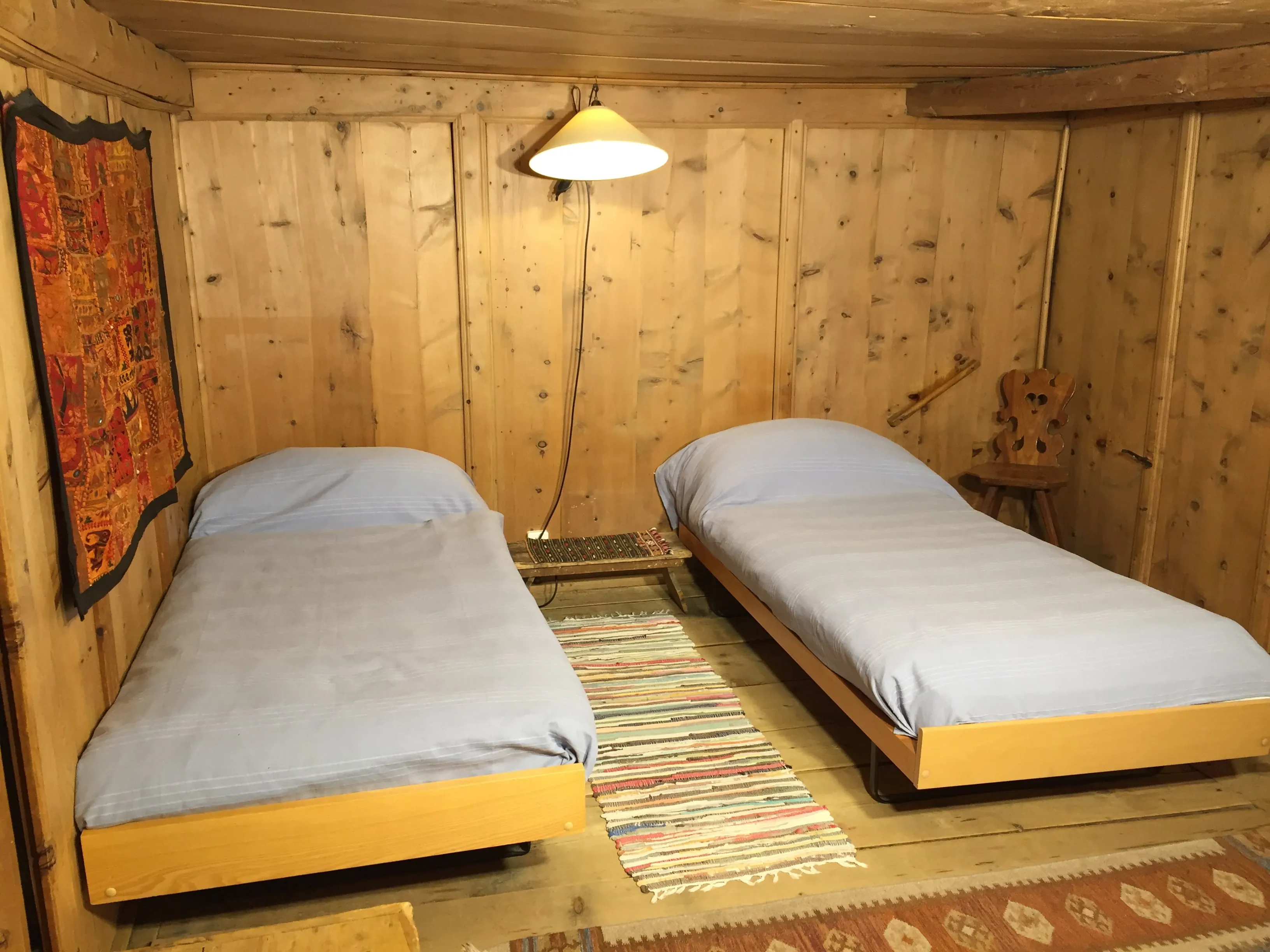 Gemütliches Schlafzimmer oberhalb der Wohnstube
